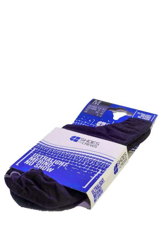 Shoes For Crews No-Show-Merino-Socken