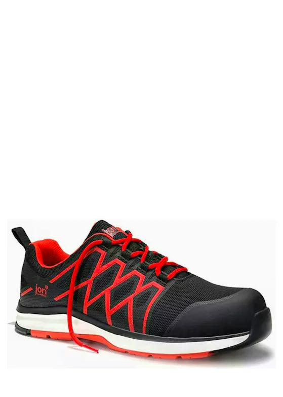 Elten Jori Sicherheitsschuh Jo_Swift, niedrig, ESD, S1P, schwarz/rot