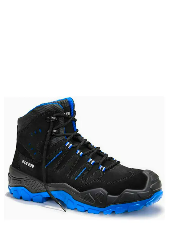 Elten Quentin Black-Blue Mid ESD S3S