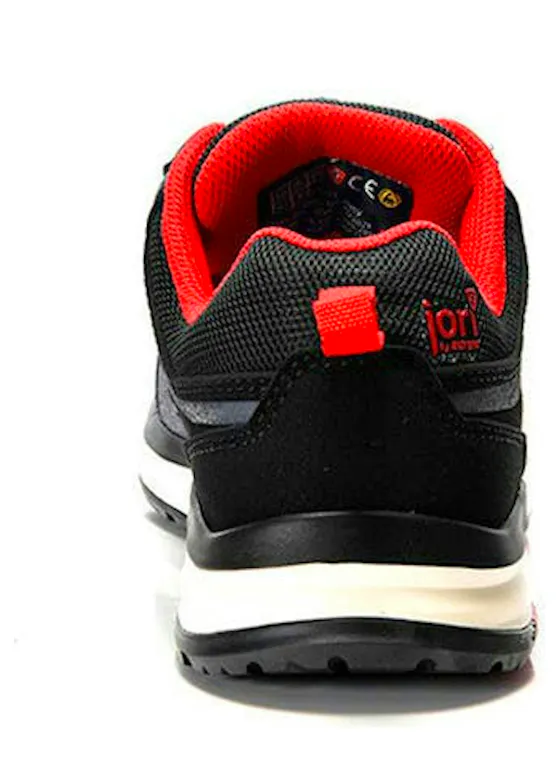 Elten Jori Sicherheitsschuh Easy Jo RAPID BOA® ESD S1P schwarz-rot