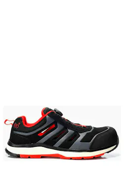 Elten Jori Chaussure de sécurité Easy Jo_RAPID BOA® ESD S1P Noir-Rouge