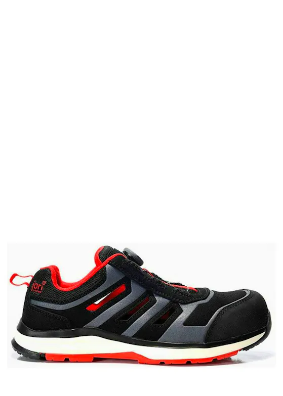 Elten Jori Sicherheitsschuh Easy Jo RAPID BOA® ESD S1P schwarz-rot