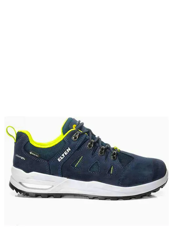 Elten Riley XXF GTX Blue - Limettengrün Low ESD, O2, WR, CI