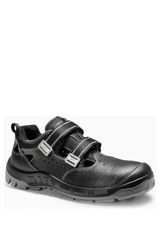 Jori Sicherheitssandale Leon S1P, schwarz