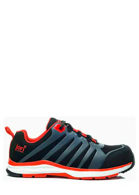 Elten Jori Niedriger Sicherheitsschuh Jo_RAPID ESD S3 schwarz-rot