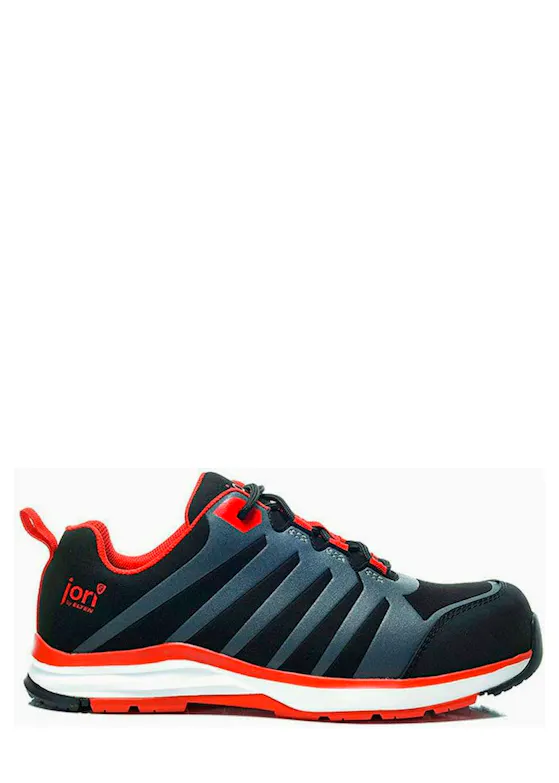 Elten Jori Niedriger Sicherheitsschuh Jo_RAPID ESD S3 schwarz-rot