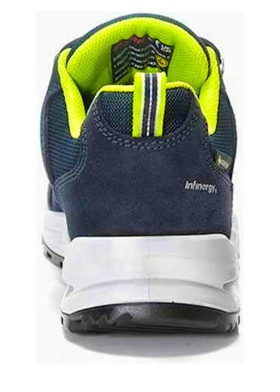 Elten Riley XXF GTX Blue - Limettengrün Low ESD, O2, WR, CI