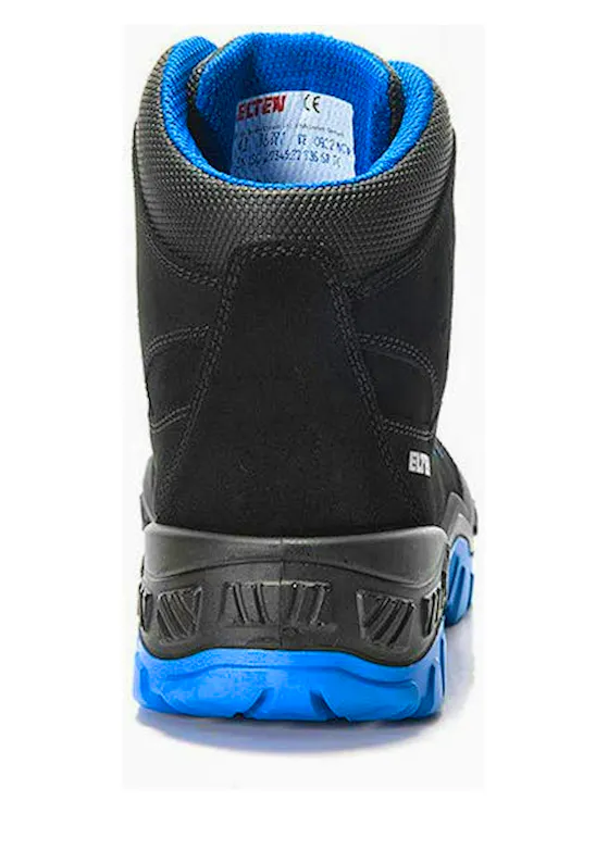 Elten Quentin Black-Blue Mid ESD S3S