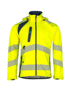 SYNQ Deteqtor 601WA2TUS Softshell Jas Reflecterend