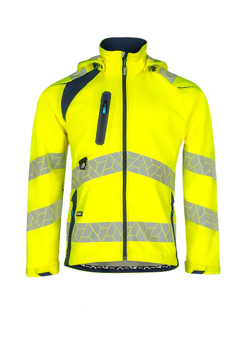 SYNQ Deteqtor 601WA2TUS Softshell Jas Reflecterend