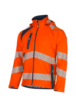 SYNQ Deteqtor 601WA2TUS Softshell Jas Reflecterend miniatuur
