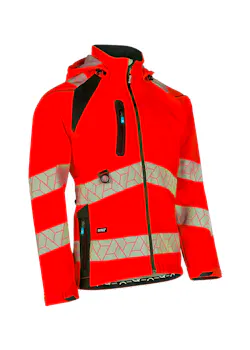 SYNQ Deteqtor 601WA2TUS Softshell Jas Reflecterend miniatuur