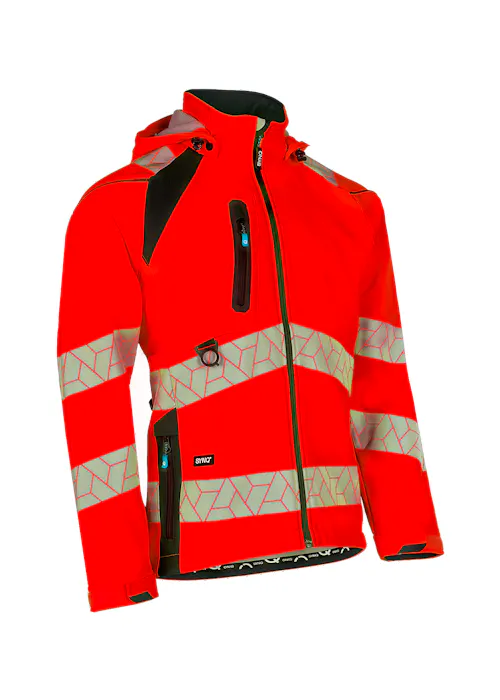 SYNQ Deteqtor 601WA2TUS Softshell Jas Reflecterend