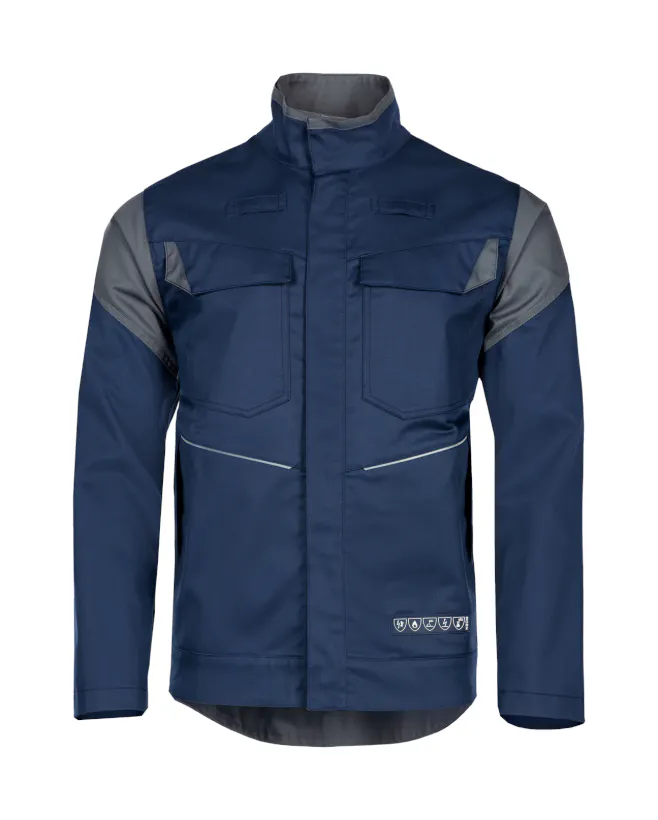 Marineblau/Grau