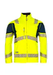 High Vis Geel/Marineblauw
