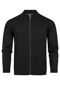 Greiff 6042 Vest Met Opstaande Kraag Regular Fit Essentials - Strick miniatuur