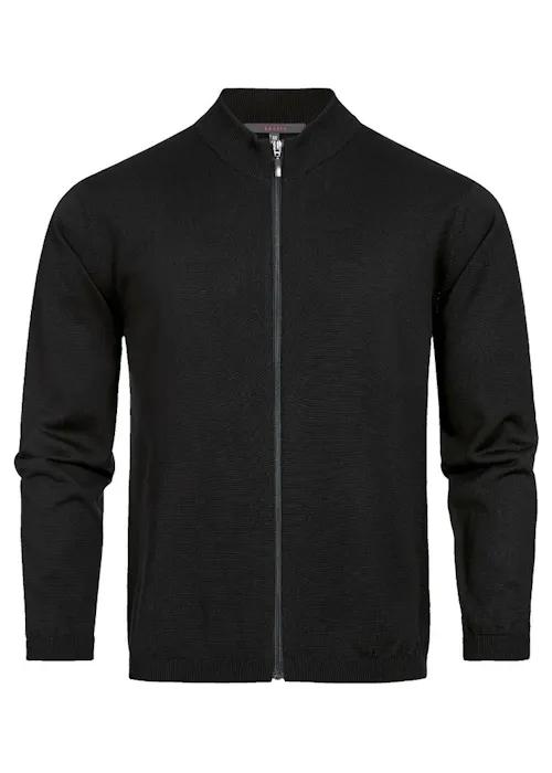 Greiff 6042 Vest Met Opstaande Kraag Regular Fit Essentials - Strick