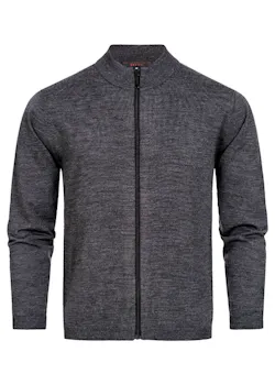 Greiff 6042 Vest Met Opstaande Kraag Regular Fit Essentials - Strick miniatuur