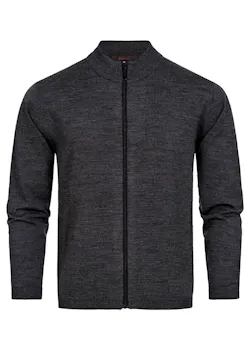 Greiff 6042 Vest Met Opstaande Kraag Regular Fit Essentials - Strick miniatuur