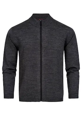 Greiff 6042, Weste mit Stehkragen, Regular Fit Essentials – Strick