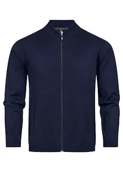 Greiff 6042 Vest Met Opstaande Kraag Regular Fit Essentials - Strick miniatuur