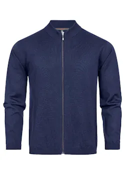 Greiff 6042 Vest Met Opstaande Kraag Regular Fit Essentials - Strick miniatuur