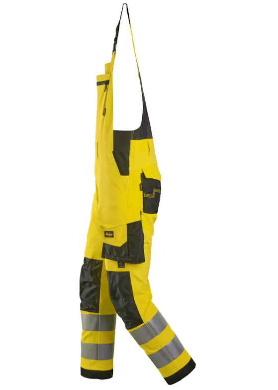 Snickers 6043 Tuinbroek High-Vis Klasse 2 Stretch Reflecterend