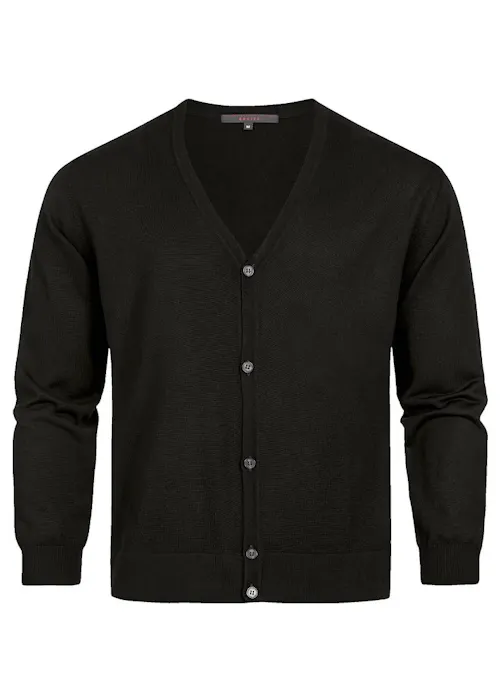 Greiff 6043 Vest Met V-Hals Regular Fit Essentials - Strick