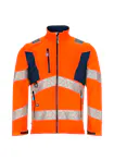 High Vis Oranje/Marineblauw