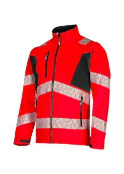 SYNQ Ledstart 604WA2TUQ Softshell Jas miniatuur