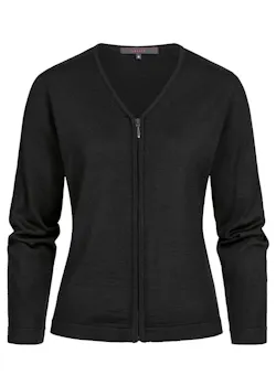 Greiff 6052 Vest Met Ritssluiting Regular Fit Dames Essentials - Strick
