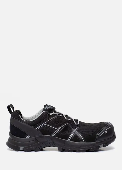 Haix Black Eagle Safety 41.1 Low/Black-Silver S1P Werkschoen