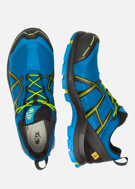 Haix Black Eagle Safety 40.1 Low/Blue-Citrus S3 Sicherheitsschuh