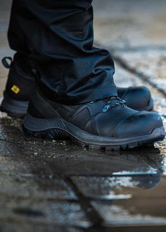 Haix Black Eagle Safety 40.1 Low / Black-Black S3 Sicherheitsschuh