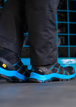 Haix Black Eagle Safety 40.1 Mid/Black-Blue S3 Werkschoen miniatuur