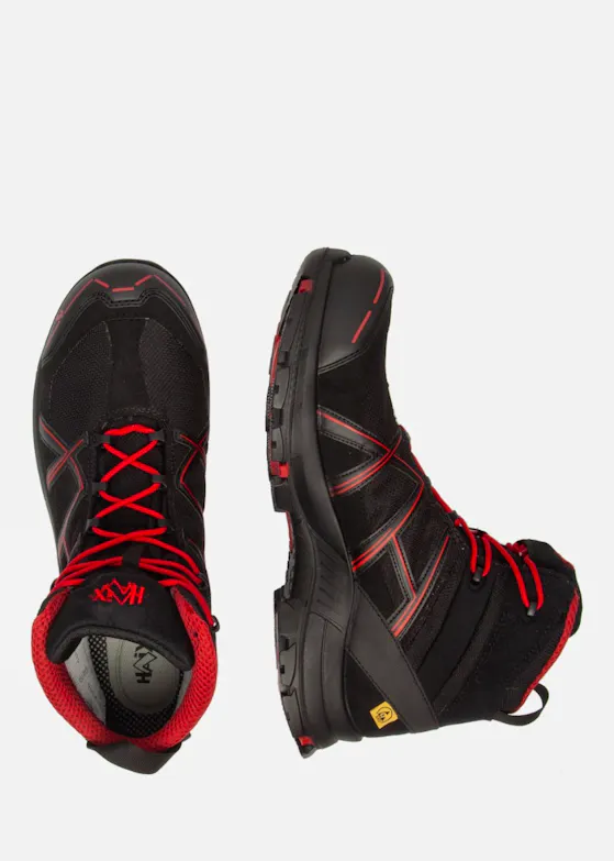 Haix Black Eagle Safety 40.1 Mid/Black-Red S3 Werkschoen