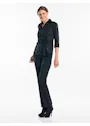 Chaud Devant 611 3/4-Sleeve Stretch Blouse — Damen Serve Elegance Vorschaubild