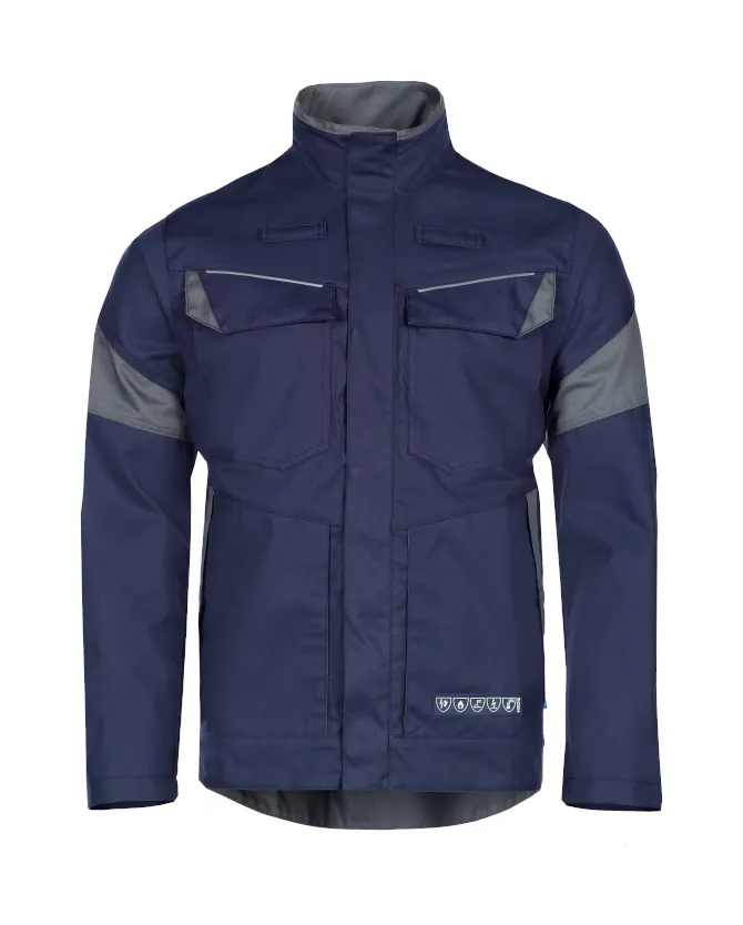 Marineblau/Grau