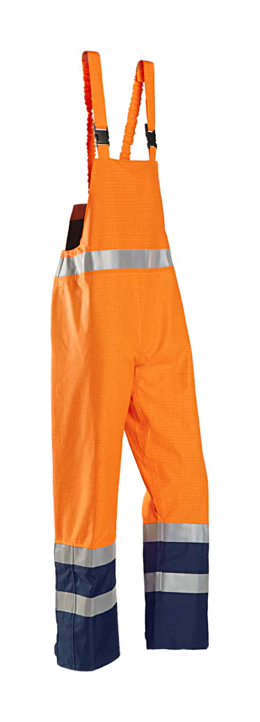 High Vis Oranje/Marineblauw