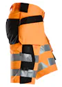 Snickers High-Vis-Klasse 1 kurze Stretch-Arbeitshose mit Holstertaschen Vorschaubild