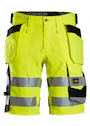 Snickers High-Vis-Klasse 1 kurze Stretch-Arbeitshose mit Holstertaschen Vorschaubild