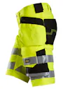 Snickers High-Vis-Klasse 1 kurze Stretch-Arbeitshose mit Holstertaschen Vorschaubild