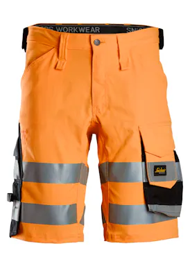 Snickers High-Vis Klasse 1 Stretch Korte Werkbroek