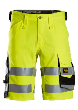 Snickers High-Vis Klasse 1 Stretch Korte Werkbroek