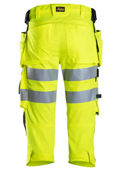 Snickers High-Vis Klasse 1 -/2 Stretch Pirate Broek met Holsterzakken 6138 miniatuur