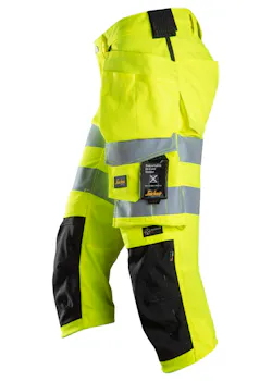 Snickers High-Vis Klasse 1 -/2 Stretch Pirate Broek met Holsterzakken 6138 miniatuur