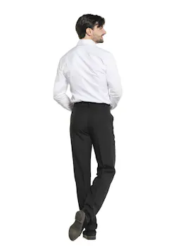 Chaud Devant pour hommes blanc chemise stretch thumbnail (vignette)