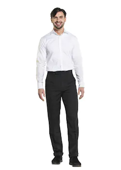Chaud Devant pour hommes blanc chemise stretch thumbnail (vignette)