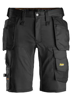 Snickers Workwear AllroundWork, Stretch Korte Broek met Holsterzakken 6141 miniatuur