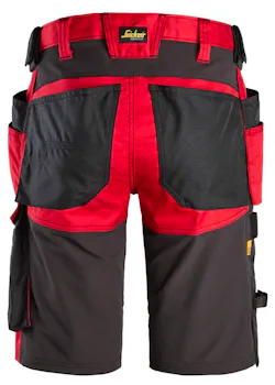 Snickers Workwear AllroundWork, Stretch Korte Broek met Holsterzakken 6141 miniatuur